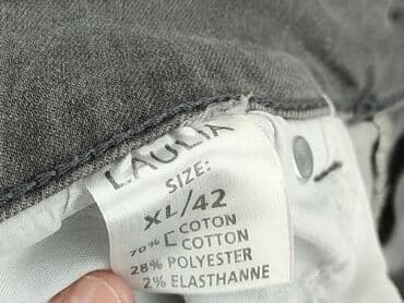 legginsy modelujace push up: Laulia, Jeansy damskie, XL — 6