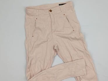 Material trousers for women, S