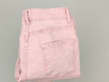 krótkie spodenki różowe: Denim, Szorty damskie, rozmiar L — 5