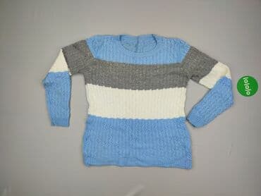 sweter w paski h: Women`s sweater, size L (EU 40) — 2