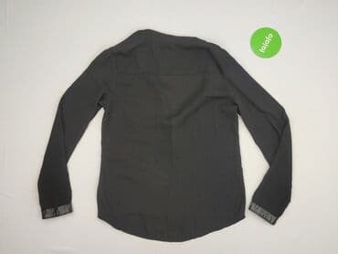 czarne obcisła bluzki z długim rękawem: Women's blouse, size S (EU 36) — 3