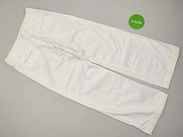 fitted jeans: Spodnie materiałowe damskie, rozmiar L — 2