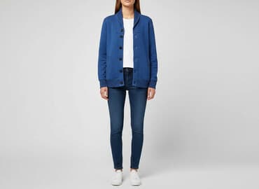 sweter w warkoczowy splot h m: H&M, Kardigan damski, rozmiar L — 7