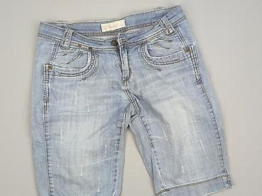 jeansy cropped: Szorty damskie, rozmiar L — 1