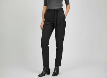 spodnie zara z paskiem: Zara, Spodnie materiałowe damskie, rozmiar S — 6