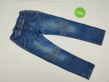 sprandi klapki: Spodnie jeansowe, Ovs, 7 lat, 128, stan - Bardzo dobry — 2