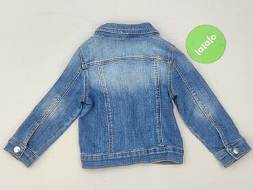 koszulka z bykiem: Dziecięca kurtka jeansowa, 1.5-2 lat, 86-92 cm, stan - Bardzo dobry — 3
