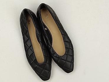 klapki na muchy: H&M, Balerinki damskie, rozmiar 38 — 1
