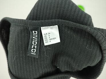 czarne converse na platformie: H&M Divided, Sukienka damska, rozmiar 2XS — 4