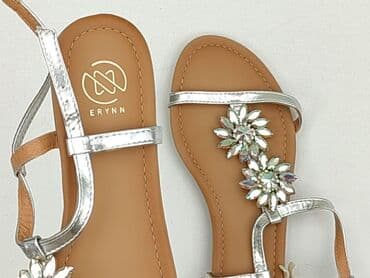 sandaly z puszkiem: Sandały damskie, rozmiar 40 — 7