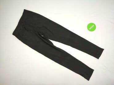 czarne legginsy z wysokim stanem push up: Legginsy Eleganckie damskie, rozmiar S — 3
