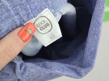lniany kombinezon hm: Sweatpants, Cool Club, 3-6 months, condition - Very good — 4