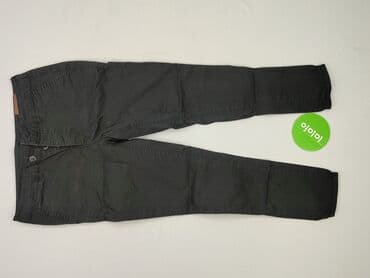 zara woskowane spodnie: Asos, Material trousers for women, size L (EU 40) — 2