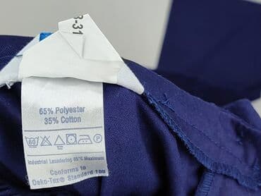 krótkie spodenki w pracy a bhp: Spodnie materiałowe damskie, rozmiar S — 4