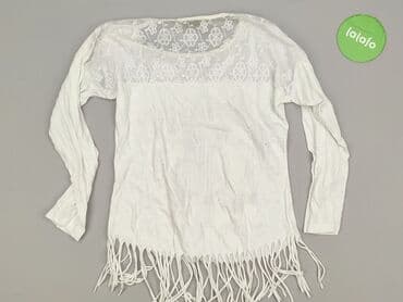 białe bluzki boho: Bluzka damska, rozmiar S — 3