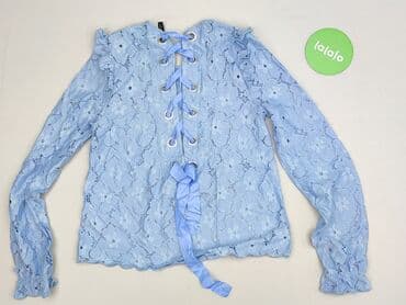 koszula niebieska hm: H&M, Bluzka damska, rozmiar 2XS — 3