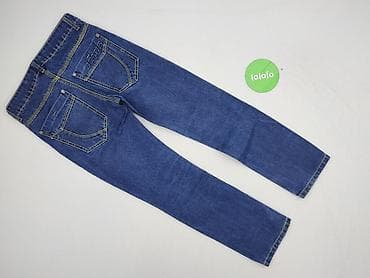 dresy nike: Spodnie jeansowe, 11 lat, 146, stan - Idealny — 3