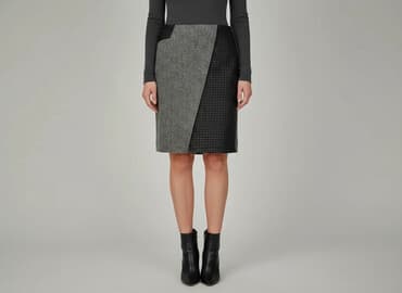 spódnice z dzianiny wełnianej: Spódnica damska, rozmiar L — 1