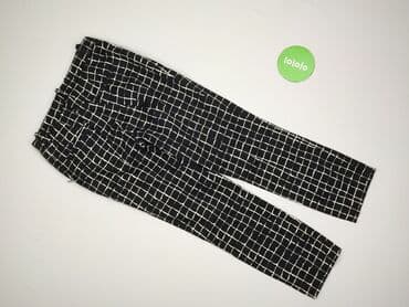 czarne satynowe spodnie zara: Zara, Spodnie materiałowe damskie, rozmiar XS — 3