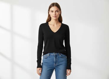 top sweterkowy zara: Zara, Sweter damski, rozmiar M — 1