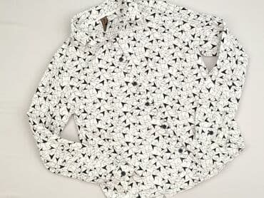 dsquared2 koszula: Shirt 11 years, condition - Perfect, pattern - Geometric, color - White — 1