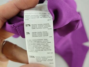 legginsy czarne woskowane: Spodnie materiałowe damskie, rozmiar S — 5