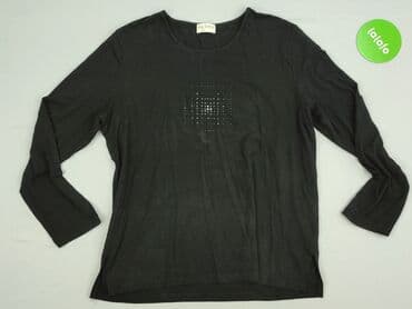 bluzki basic czarne: Via Appia, Bluzka damska, M — 2