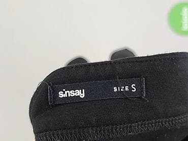 stretch czarny castorama: Sinsay, Spódnica damska, rozmiar S — 5