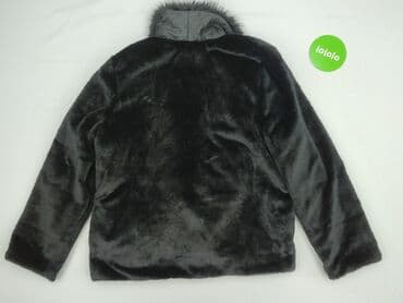 kurtka z kapturem z futerkiem: Futro, 4XL — 3