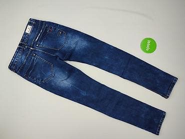 spodnica cekiny sinsay: Spodnie jeansowe, 14 lat, 158/164, stan - Bardzo dobry — 3
