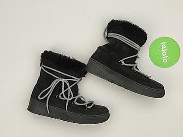 czarne botki ccc: Śniegowce damskie, rozmiar 37 — 2