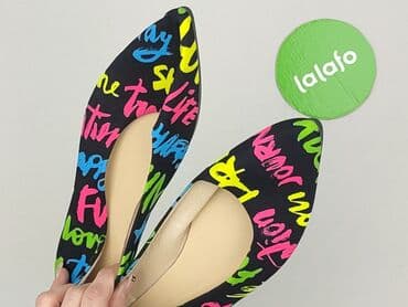 obuwia lakierowane kozaki ccc: Balerinki damskie, rozmiar 40 — 5