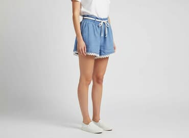 szorty jeansowe damskie zalando: Szorty damskie, rozmiar M — 6