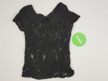 bluzki z tiulem czarne: Bluzka damska, S — 2