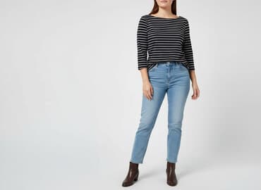 bluzka dekolt łódka zalando: Bluzka damska, rozmiar S — 5