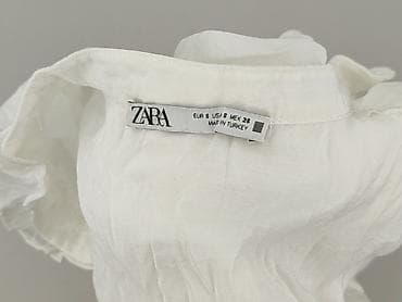 bialy: Zara, Koszula damska, rozmiar S — 4