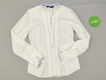 białą bluzka z długim rękawem zara: Zara, Koszula damska, rozmiar XS — 3