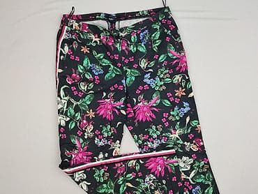 Women's Clothing: Comma, Material trousers for women, size M — 1