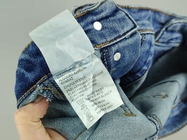 legginsy z wysokim stanem modelujące: Jeansy damskie, M — 5