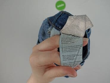 c a spodnie damskie z wysokim stanem: Jeansy damskie, rozmiar M — 7