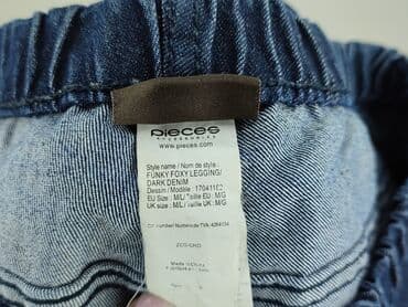 pepco legginsy prążkowane: Pieces, Legginsy Eleganckie damskie, rozmiar M — 5