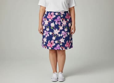 mini spódniczki wpadki: Spódnica damska, rozmiar 4XL — 1