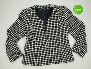 kurtka zimowa w pepitkę: Marynarka damska, rozmiar M — 2