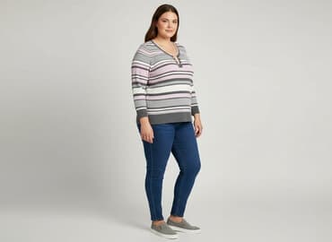 kurtka 4xl: Femme Collection, Sweter damski, rozmiar 4XL — 6