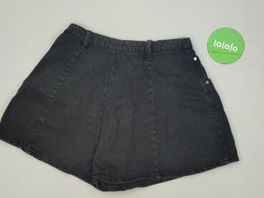 krótkie spodenki z wysokim stanem bershka: Bershka, Szorty damskie, rozmiar L — 3