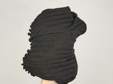 bluzki z odkrytymi ramionami czarne: Shein, Top damski, M — 6