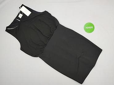 sukienka czarna basic: Vila, Sukienka damska, rozmiar M — 2