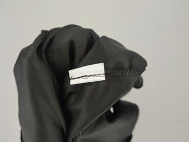 reserved czarna sukienka z bufiastymi rękawami: Reserved, Sukienka damska, rozmiar M — 6