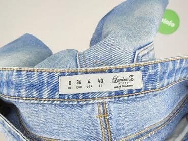 krótkie spodenki z dzinsów: Denim Co, Szorty damskie, rozmiar S — 4