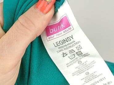 spodnie hello kitty piżama czarne: Legginsy Sportowe damskie, rozmiar M — 5